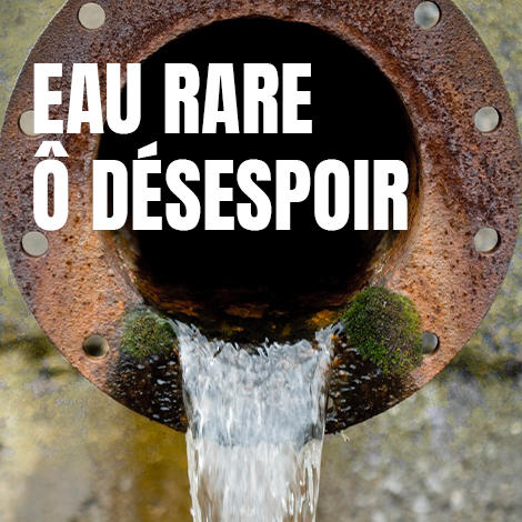 Eau rare, ô désespoir