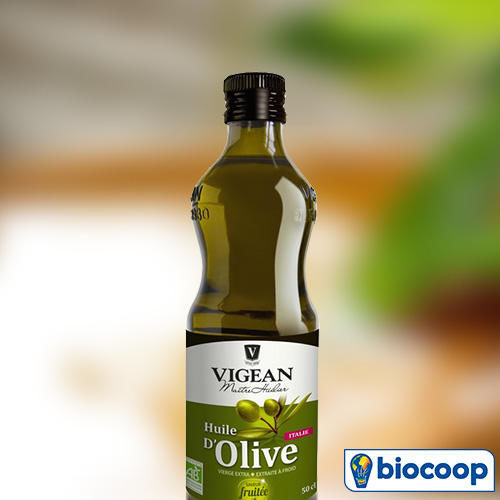 Huile du mois d'août : huile d'olive vierge extra Vigean