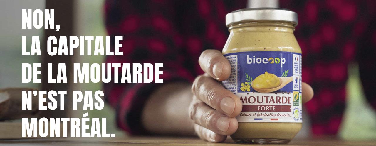 Campagne Moutarde - Non, la capitale de la moutarde n'est pas Montréal